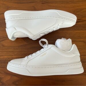 Coach High Line Leather Sneakers